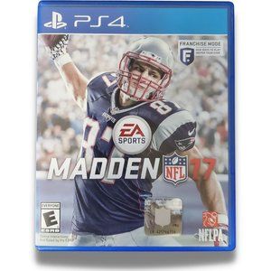 PS4 Playstation Madden 17 by EA Sports Single Disc Video Game